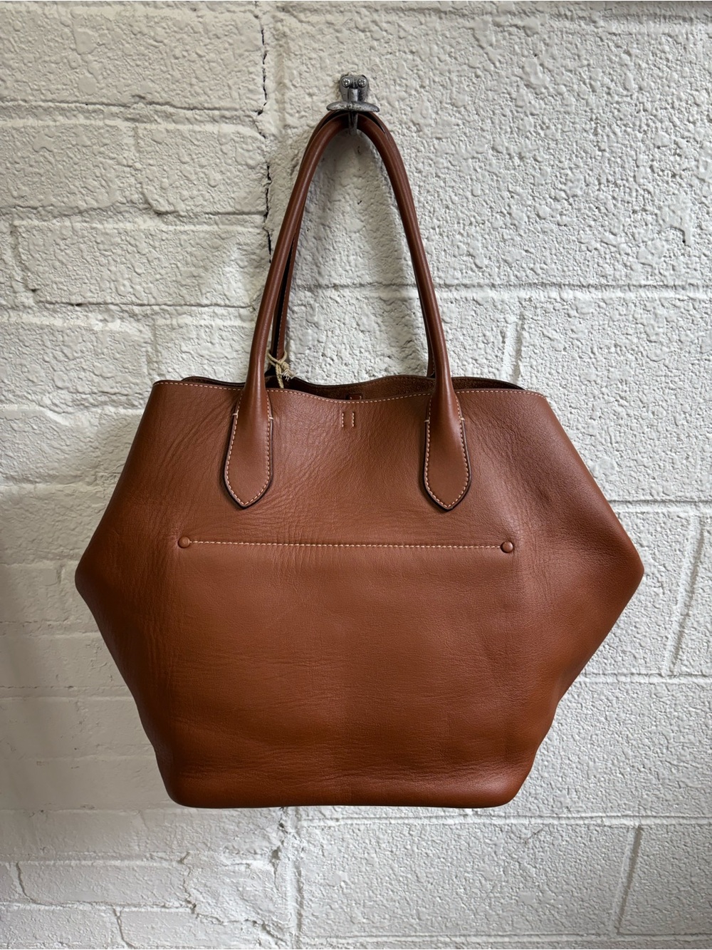 Polo by Ralph Lauren Bellport Large Reversible Leather Tote - Picture 8 of 15